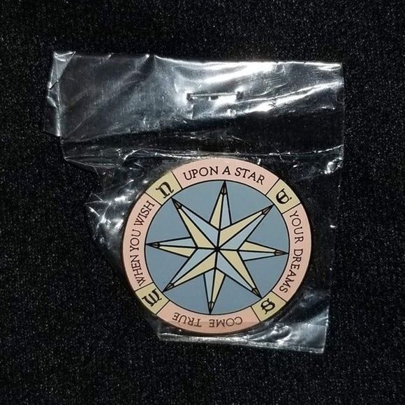 Disney Pin AP Wish Upon A Star Dreams Compass 2002 Annual Passholder Disneyland - Picture 8 of 11